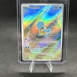 Pokemon Scarlet and Violet 151 Squirrel 170/165 Illustration Rare NM - Image 4