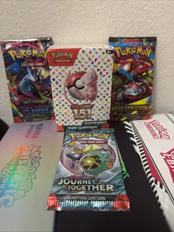 Pokemon 151 Booster Bundle + 3 Booster Packs! - Image 1