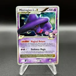 Pokemon TCG - Mismagius GL LV.X 110/111 Holo - Rising Rivals - Image 1