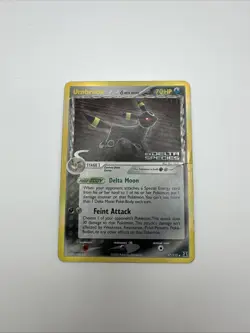 Pokemon TCG Umbreon 17/113 Delta Species Reverse Holo Rare HP - Image 1