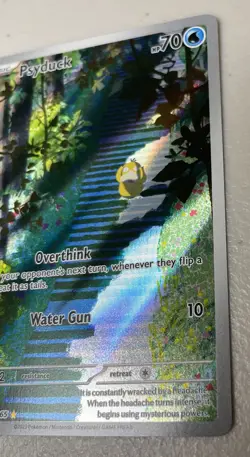 Pokemon TCG - Psyduck 175/165 Sv: Scarlet & Violet 151 Illustration Rare Holo NM - Image 2