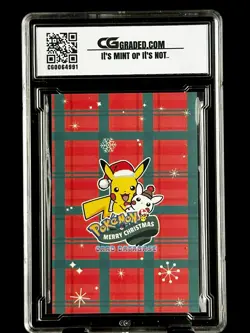 2024 Pokemon CG 10 Pristine SWALOT Christmas Data TCG XMAS Holiday CGC PSA - Image 2