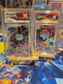 Pokemon Mega Evolution Bulbasaur 133/132 And Ivysaur 134/132 Sequential ACE 10 - Image 1