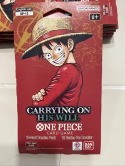 One Piece OP-13 CARRYING ON HIS WILL Sleeved Booster Pack - Heavy - 37.4g 🔥 - Image 3