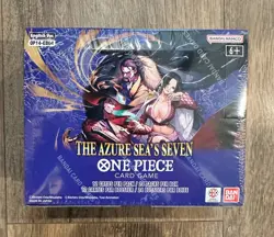 One Piece The Azure Sea’s Seven TCG OP14-EB04 English Booster Box New Sealed - Image 1