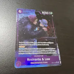 One Piece Rosinante & Law Alternate Art Alt Art EB04-038 The Azure Sea's Seven - Image 1