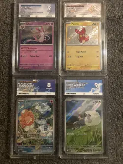 Pokemon TCG Ace Graded Bundle, job lot, rare Pokemon Stunning Card 4 Slabs Total - Image 1