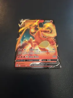 Pokemon Charizard V Holo Ultra Rare Card Swsh09 Brilliant Stars TCG 017/172 NM - Image 3