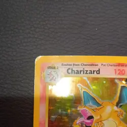 Pokemon TCG Charizard Base Set Holo Unlimited Rare Card 4/102 Vintage 1999 - Image 5