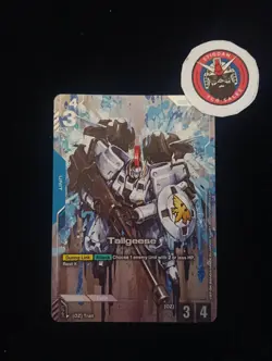 Gundam Card Game TCG GD02-005 R+ ALT Art Tallgeese Foil Bandai English - Image 1