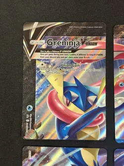 Greninja V-UNION Promo Complete Set V-UNION SWSH155-159 Pokemon Card - Image 2