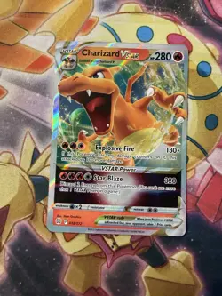 Charizard VSTAR 018/172 Ultra Rare Brilliant Stars Pokemon Card NM - Image 1