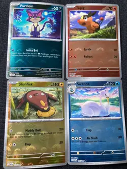 Pokemon TCG White Flare - 4 Card Pokeball Holo Lot - Image 1