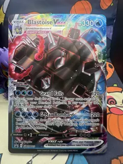 Blastoise VMAX SWSH103 Sword & Shield Promo Holo jumbo Card Near Mint Condition - Image 1