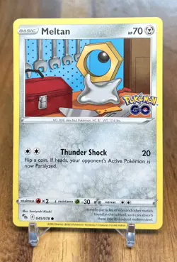 Meltan 045/078 Non Holo Common Pokemon Go Pokemon Card NM - Image 1