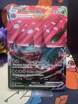 Venusaur VMAX SWSH102 SWSH: Sword & Shield Promo Cards Holo - Image 1