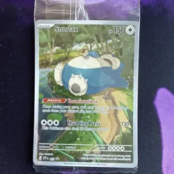 Snorlax SVP EN 051 Black Star Promo Scarlet & Violet Pokemon 151 Card - SEALED - Image 1