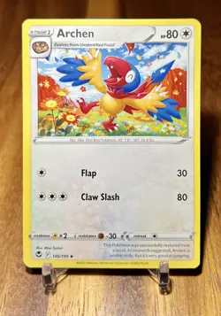 Archen 146/195 Non Holo Uncommon Silver Tempest Pokemon Card NM - Image 1