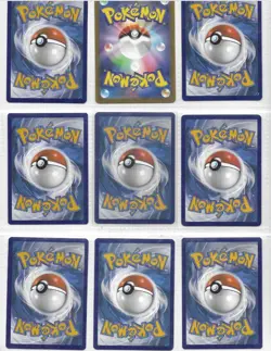 Lot of 9 Pokemon TCG Mewtwo, Deoxys, Pikachu Near Mint-Light Play RAW Cards - Image 2