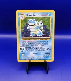 Blastoise 2/102 Base Set Holo Rare Pokemon Card 1999 WOTC TCG Vintage Pokemon - Image 1