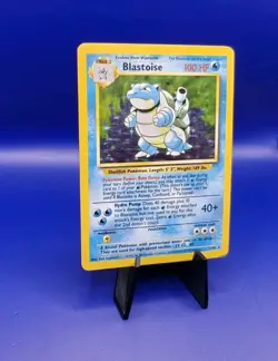 Blastoise 2/102 Base Set Holo Rare Pokemon Card 1999 WOTC TCG Vintage Pokemon - Image 3