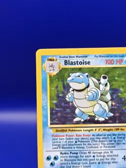 Blastoise 2/102 Base Set Holo Rare Pokemon Card 1999 WOTC TCG Vintage Pokemon - Image 4