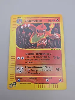 CHARMELEON Pokemon E Card 73/165 Reverse Holo Uncommon Expedition Base - Image 1