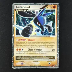 Lucario LV.X DP12 - Black Star Promo - Pokemon Card - Image 1