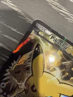 Pokemon TCG Pikachu EX XY124 Holo Promo Card - Image 3