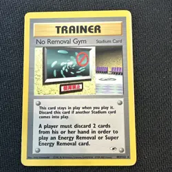 Pokemon TCG No Removal Gym Stadium Trainer Card 103/132 - Image 1