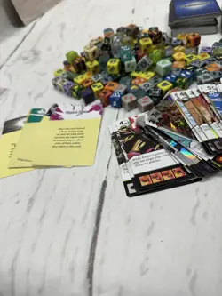 Dice Masters Lot of Dice + Character Cards - Image 2