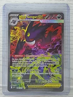 CARD POKEMON ASCESA EROICA MEGA GENGAR EX 284/217 ITA NEAR MINT - Image 1