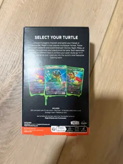 Sealed Teenage Mutant Ninja Turtles Commander Deck Turtle MTG - Image 2