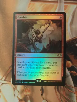 Gamble - Dominaria Remastered (DMR) -foil -nm - Image 1
