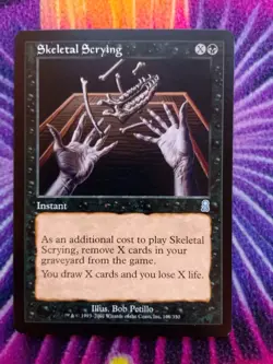 MTG Magic the Gathering - Skeletal Scrying - Image 1