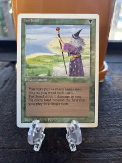 Magic The Gathering Revised Edition Fast bond (Lot Of 2) - Image 2