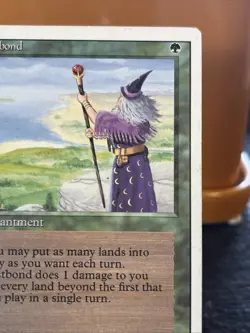 Magic The Gathering Revised Edition Fast bond (Lot Of 2) - Image 4