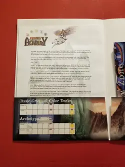 MAGIC THE GATHERING ACADEMY CCG - STORE PROMO - FOLDER AND POSTERS - 2001 - Image 2