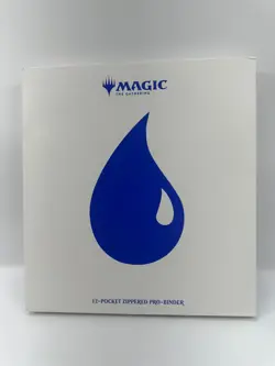 Ultra PRO - Mana 8 12-Pocket Zip PRO-Binder - Island for Magic: The Gathering - Image 1