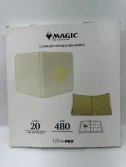 Ultra PRO - Mana 8 12-Pocket Zip PRO-Binder - Plains for Magic: The Gathering, H - Image 2