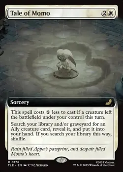 Tale of Momo - Foil Extended Art TLE NM MTG - Image 1