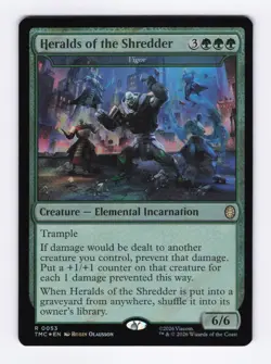 Heralds of the Shredder (Surge Foil) MTG Commander Teenage Mutant Ninja Turtles - Image 1