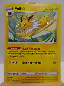 Carte Pokemon " Voltali " PROMO - HOLO - Voltage Eclatant - 047/185 - EB04 - FR - Image 3
