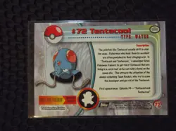 Tentacool #72 Topps Black Label Non Foil Pokemon Card NM/LP - Image 2