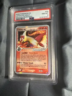 Pokemon Latias ex EX-Holo Delta Species 95/101 Dragon Frontiers PSA 8 Holo Rare - Image 1