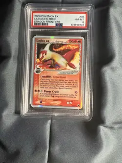 Pokemon Latias ex EX-Holo Delta Species 95/101 Dragon Frontiers PSA 8 Holo Rare - Image 2