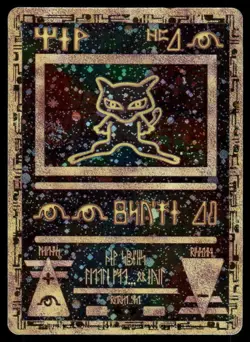 Pokemon Cards Ancient Mew Movie Promo Japanese *eBay Live* - Image 1