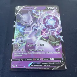 Mewtwo V 030/078 Pokemon Go NM Ultra Rare Pokemon Card - Image 2