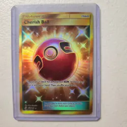 Pokemon Cherish Ball SM Unified Minds 230/236 Secret Rare Holo EN - Image 1