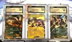 Pokemon CGC 10 ex Gem Pack Vol.3 /Scarlet & Violet 2025 Lot - Image 1